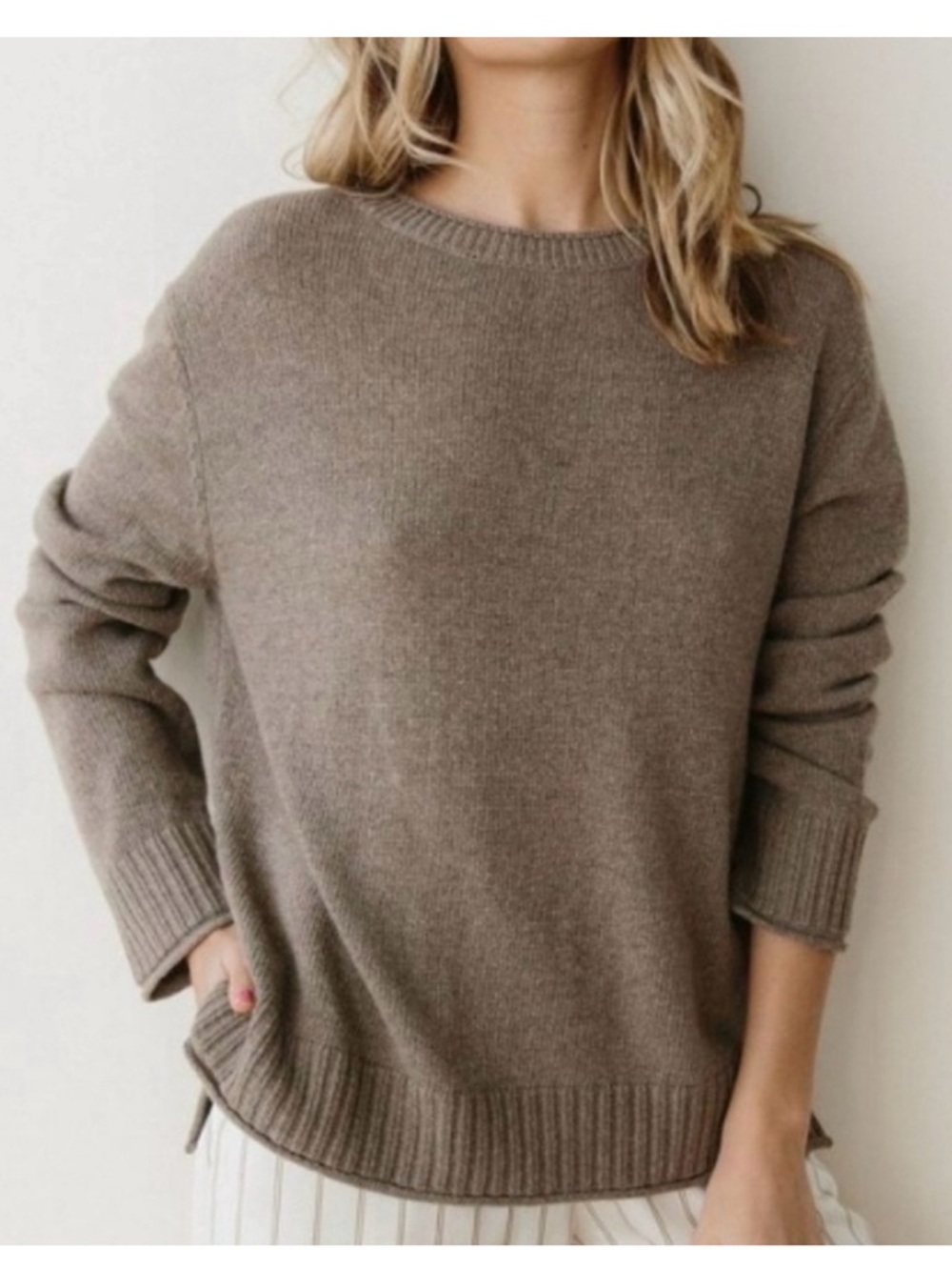Jenni Kayne Wool Cashmere Blend Sweater
